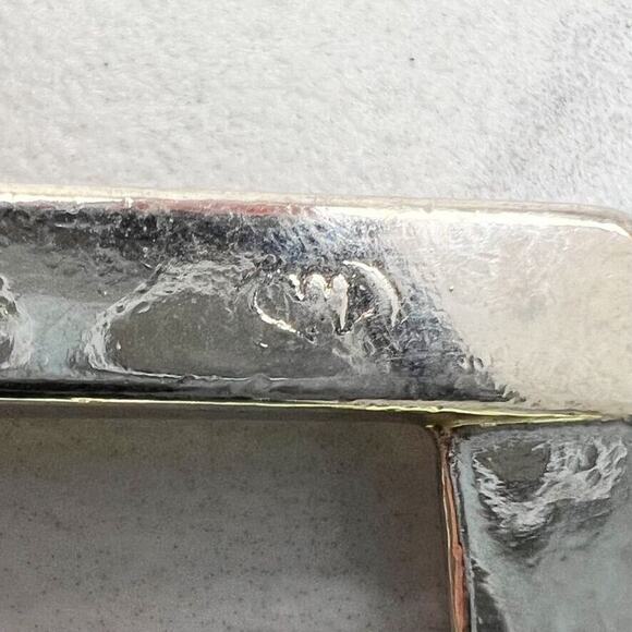 Silver Tone Simple Basic Belt Buckle - Picture 4 of 10